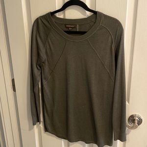 Repeat Cashmere olive green sweater